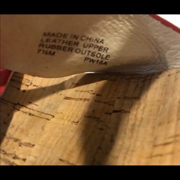 Michael Kors Platform Leather Heels 👠 7,5 - Picture 6 of 6